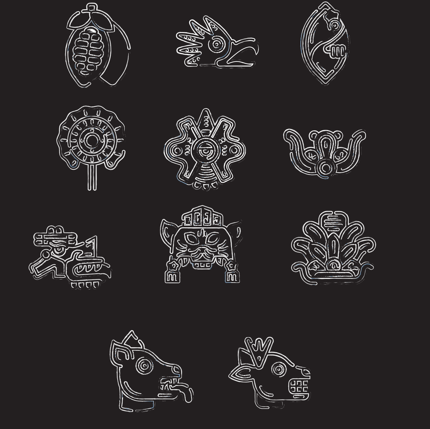 Xatrucho Concepts | Glyphs 2